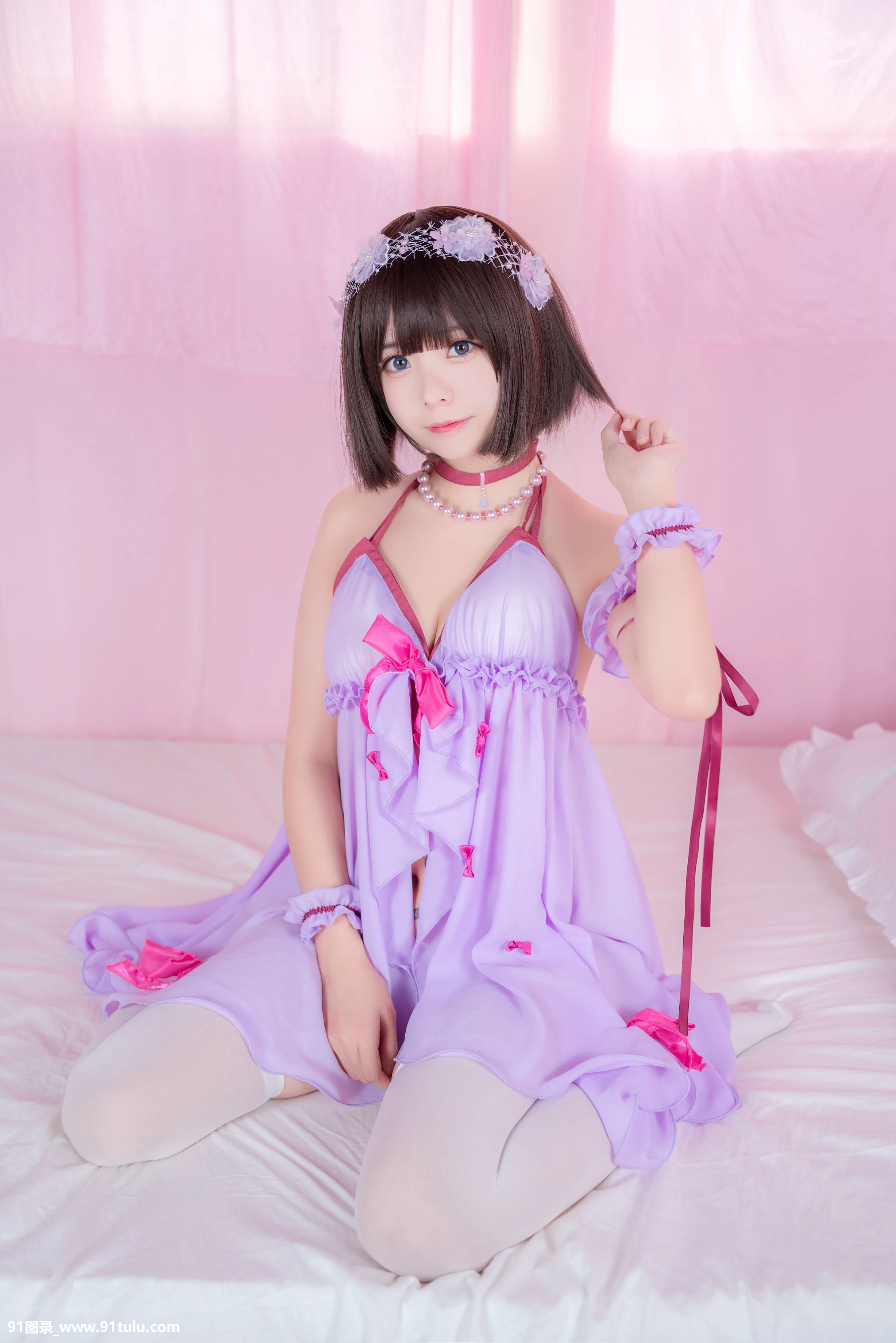 小野妹子w 冬装JK [23P][スノー ドーム 写真]