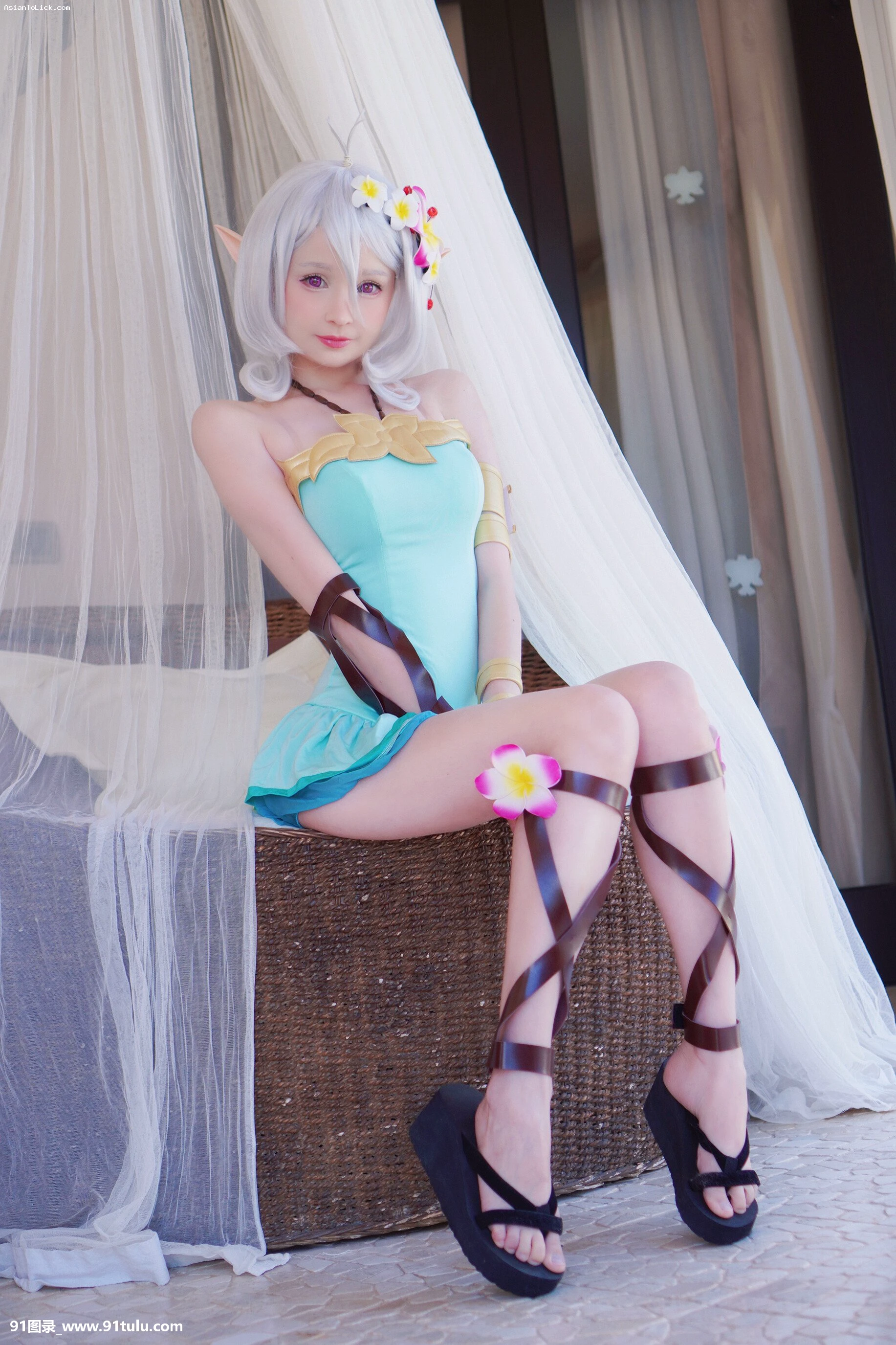 [30 p] Hidori Rose   Kokoro Natsume Princess Connect Re Dive Cosplay [29P][萧佩儿 裸照]