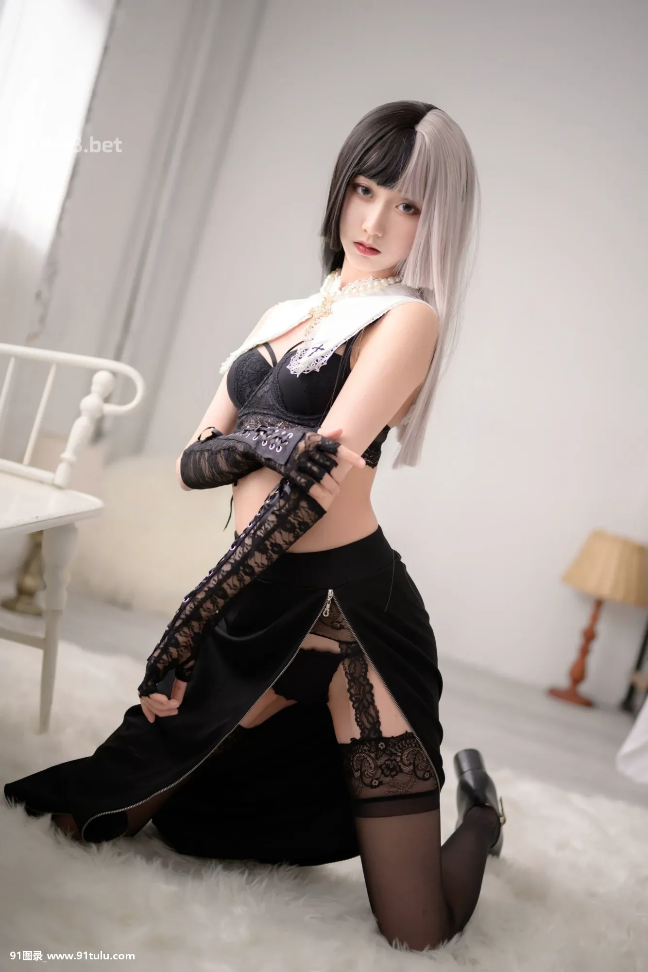 [福利姬木绵绵OwO] 黑白修女 [39P][サイバーパンク 写真 撮り方]